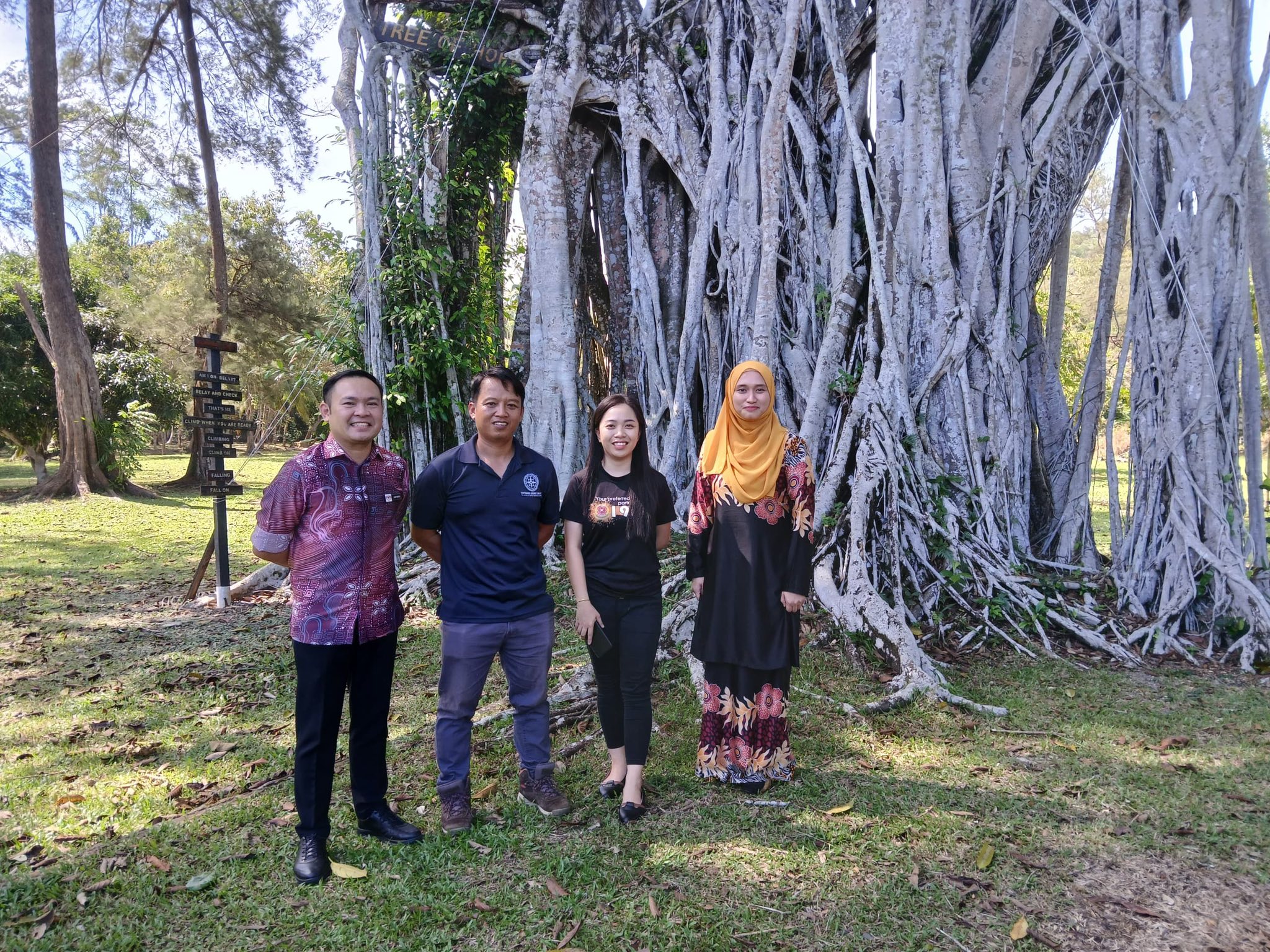 LAWATAN KE OUTWARD BOUND SABAH